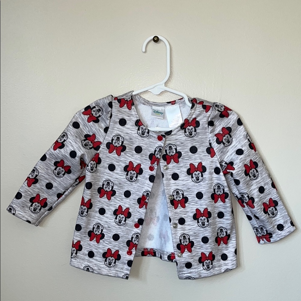 Disney Minnie Mouse Polka Dot Kids Sweater